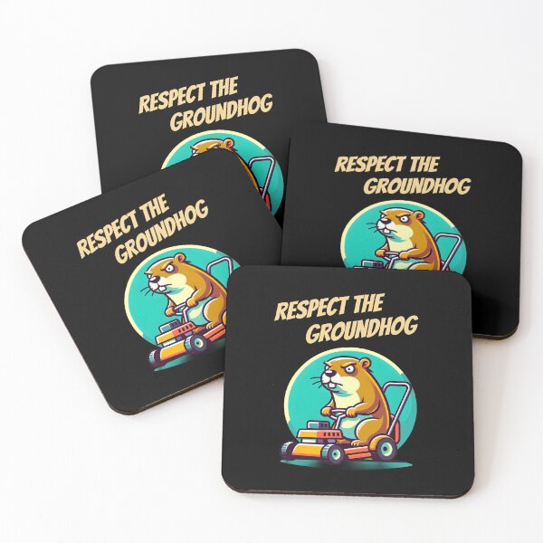 Item preview, Respect the Groundhog with Attitude! designed and sold by GoldenPattern.