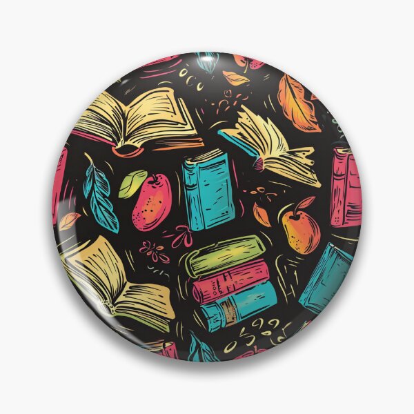 Item preview, Book Aesthetic, Abstract Doodle Books Pattern designed and sold by Desfix.