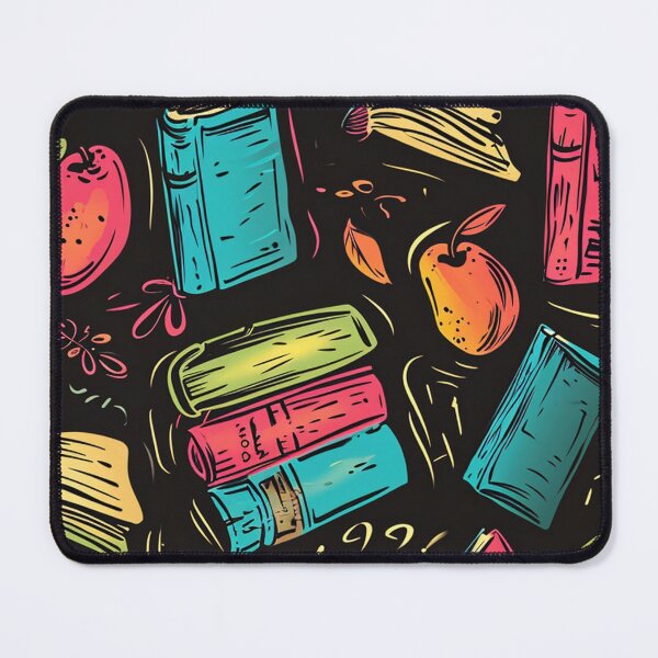 Item preview, Book Aesthetic, Abstract Doodle Books Pattern designed and sold by Desfix.
