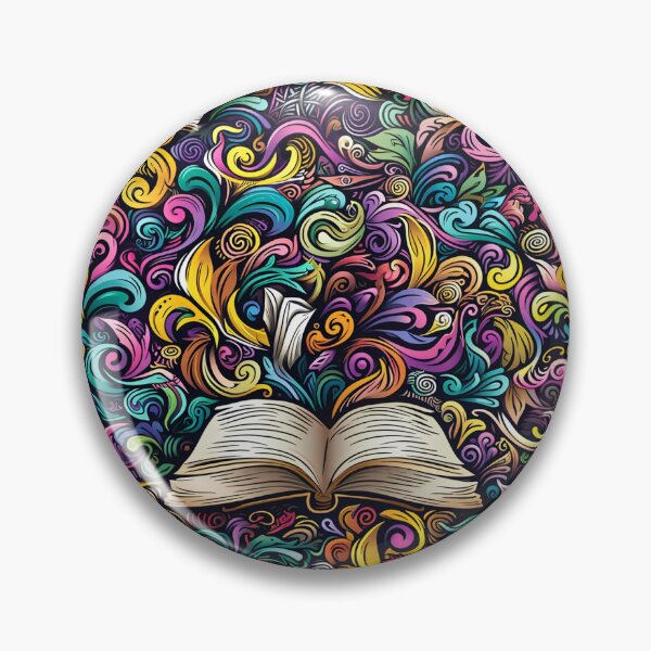 Item preview, Book Aesthetic, Abstract Doodle Books Pattern designed and sold by Desfix.