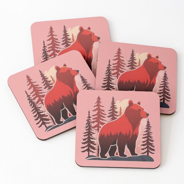 Item preview, Red Bear  designed and sold by WildArtista.