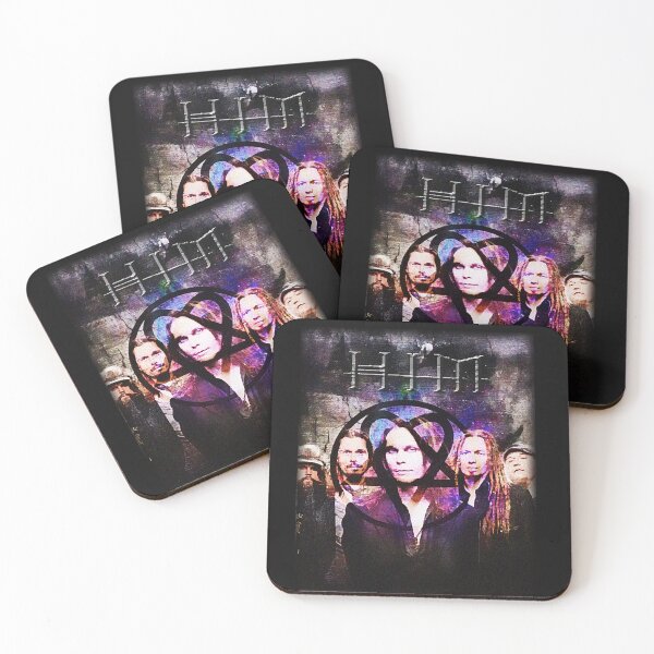 Item preview, HIM band_Love Metal-heartagram designed and sold by MusicVibesTee.