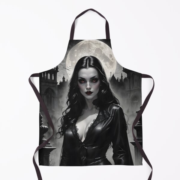 Item preview, Beautiful dark vampire gothic lady designed and sold by Spooky Witch Dream.