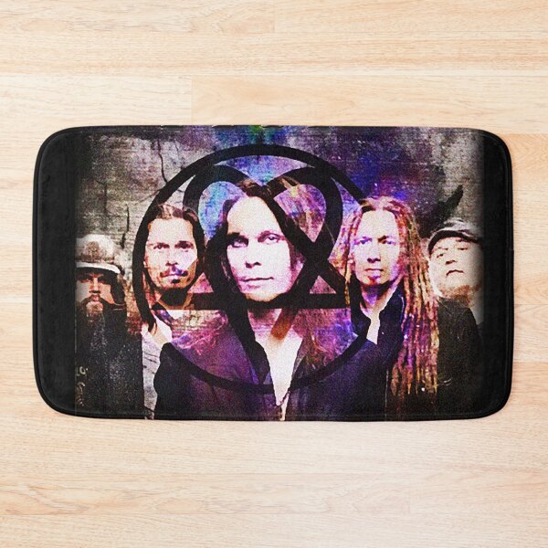 Item preview, HIM band_Love Metal-heartagram designed and sold by MusicVibesTee.