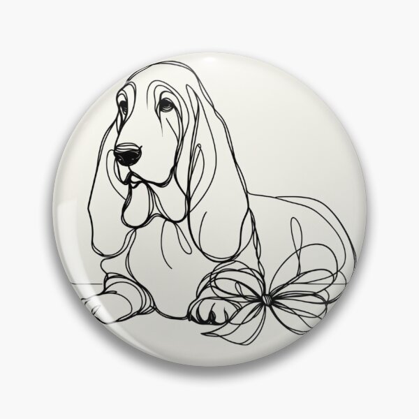 Item preview, Lovely bassethound designed and sold by ClumsyClouds.