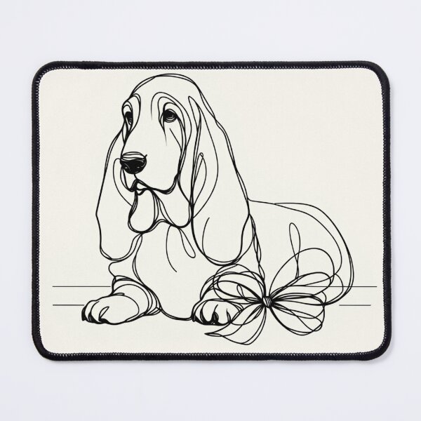 Item preview, Lovely bassethound designed and sold by ClumsyClouds.