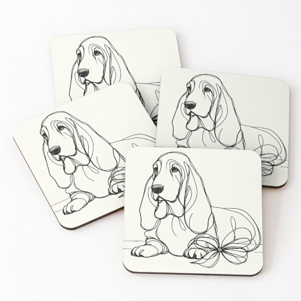 Item preview, Lovely bassethound designed and sold by ClumsyClouds.
