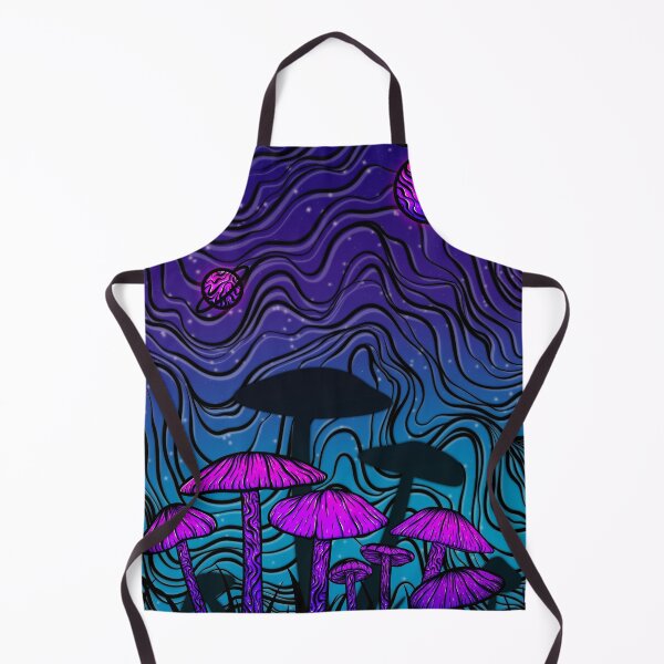Item preview, Purple Mushrooms Artwork designed and sold by DelylahCreates.