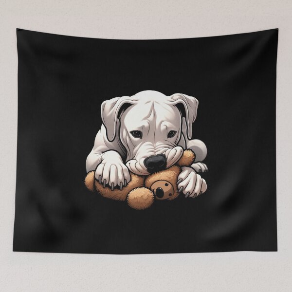 Item preview, Dogo argentino jugando designed and sold by Xhevahir.