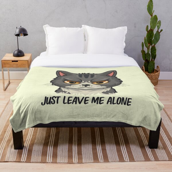 Item preview, Cat say -Just leave me alone  designed and sold by Coollzone.