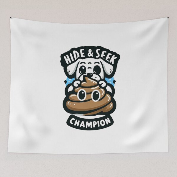 Item preview, "Hide and Seek Champion" Hidden Poop designed and sold by creativechaster.