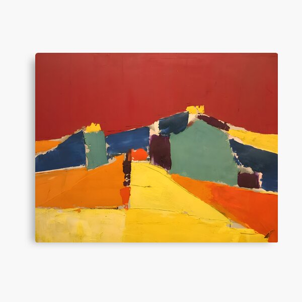 Vista previa del artículo con la obra «Nicolás de Staël», diseñado y vendido por KAMARIART.