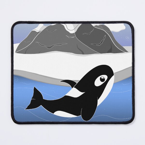 Item preview, Breaching Arctic Orca designed and sold by PandLcreations.