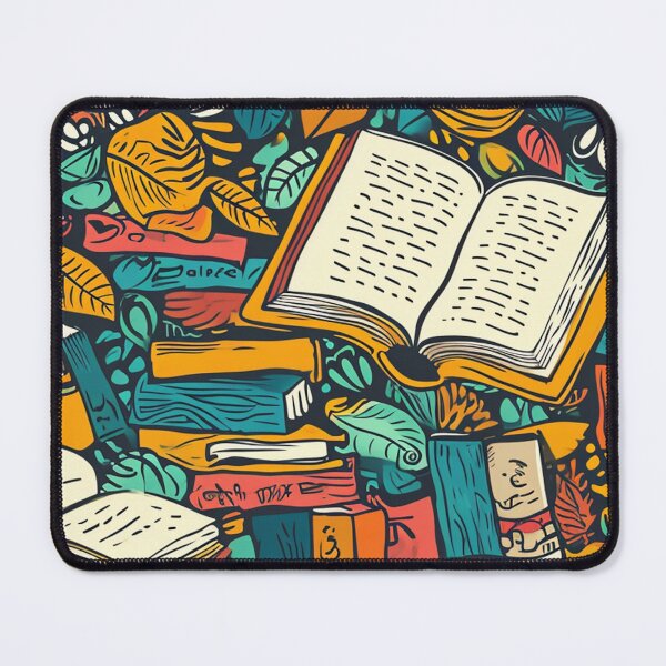Item preview, Book Aesthetic, Abstract Doodle Books Pattern designed and sold by Desfix.