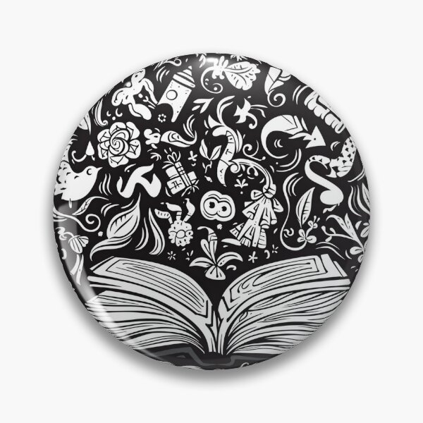 Item preview, Book Aesthetic, Abstract Doodle Books Pattern designed and sold by Desfix.