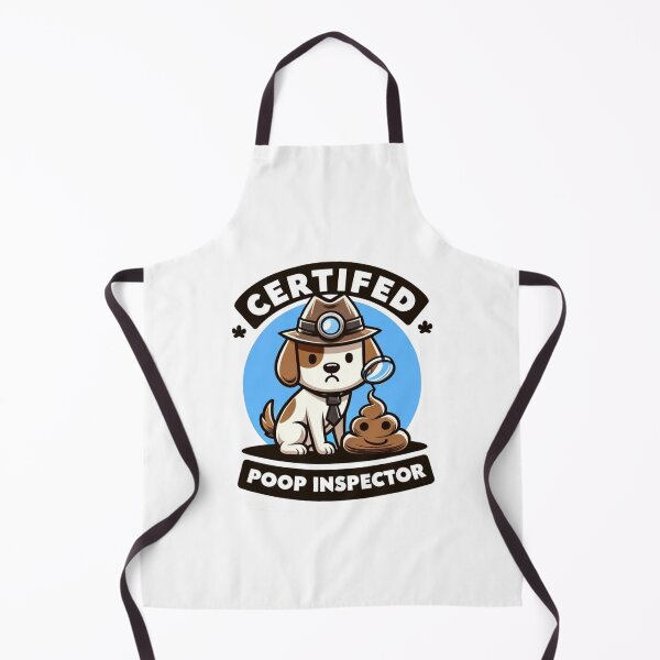 Item preview, "Certified Poop Inspector" with Magnifying Glass designed and sold by creativechaster.