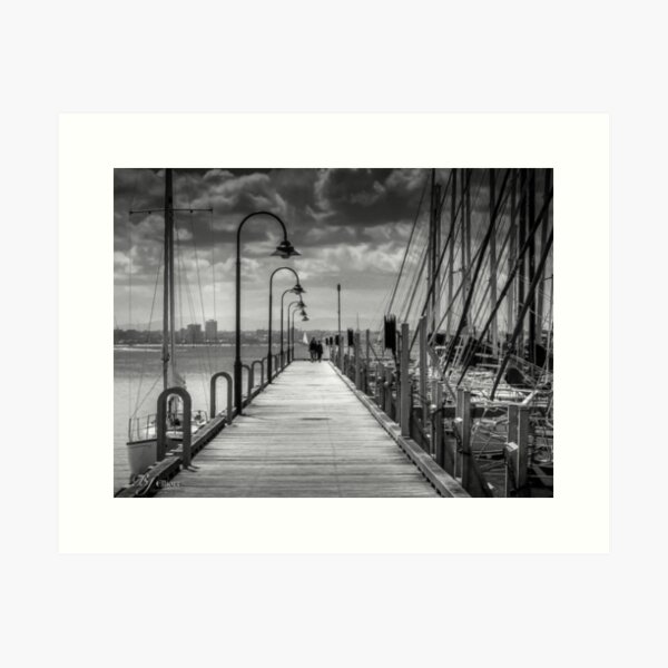 Item preview, Ferguson Street Pier, Williamstown. Victoria. Australia designed and sold by Bj-Elliott.
