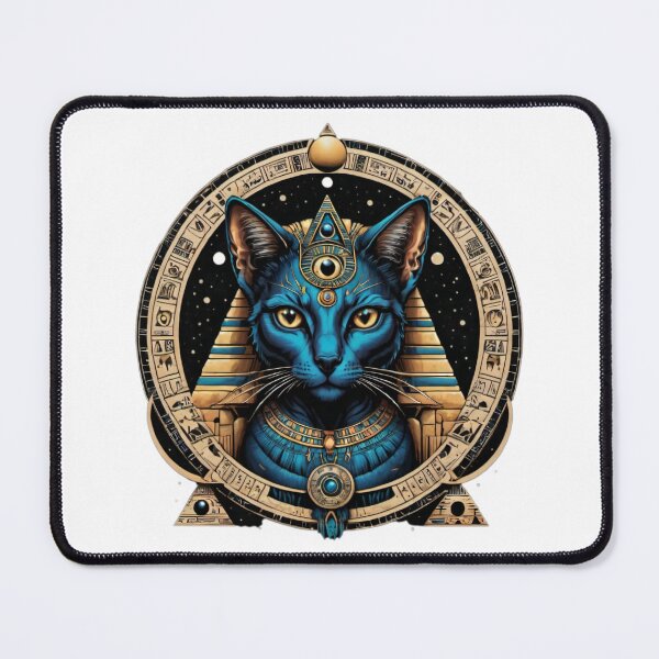 Item preview, Goddess Bastet (Blue) designed and sold by KeopsMurat.