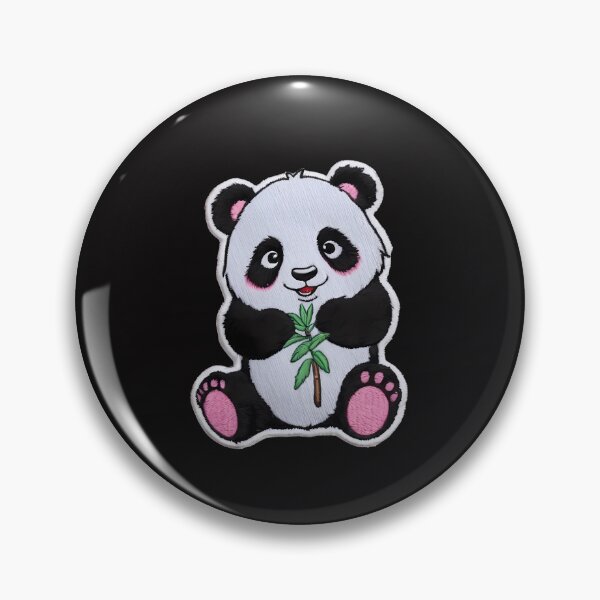 Item preview, Funny Panda, Cool Iron On Patches designed and sold by saloui.