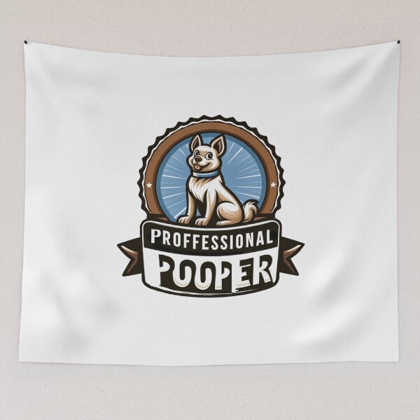 Item preview, "Professional Pooper" Badge designed and sold by creativechaster.