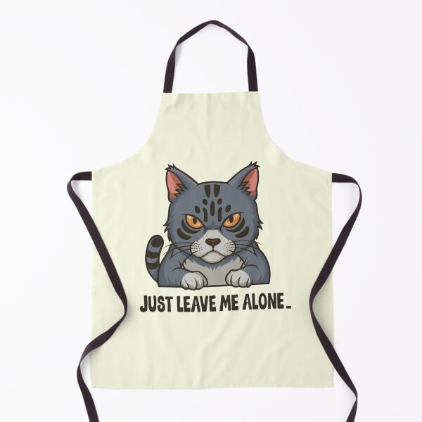 Item preview, Angry cat say -Just leave me alone designed and sold by Coollzone.