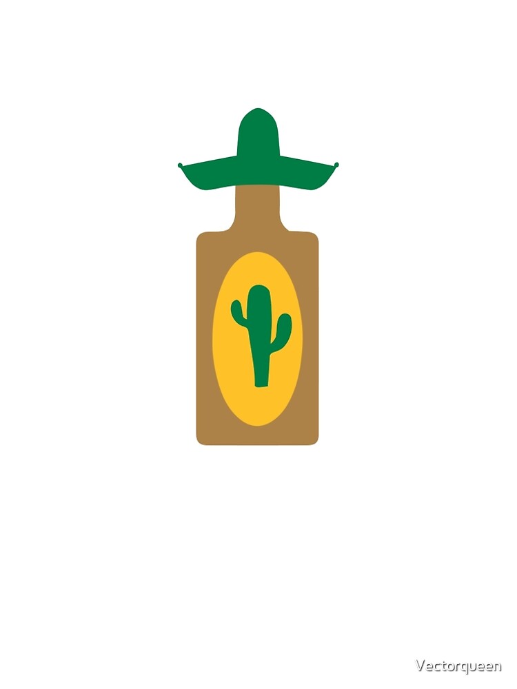 Aperçu 5 sur 5. Robe trapèze avec l'œuvre tequila créée et vendue par Vectorqueen.