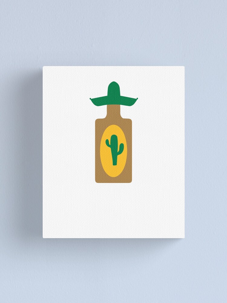 Thumbnail 1 of 3, Canvas Print, tequila designed and sold by Vectorqueen.