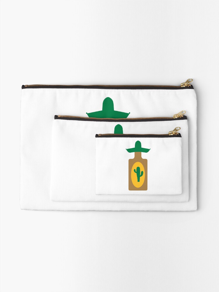Thumbnail 2 of 4, Zipper Pouch, tequila designed and sold by Vectorqueen.