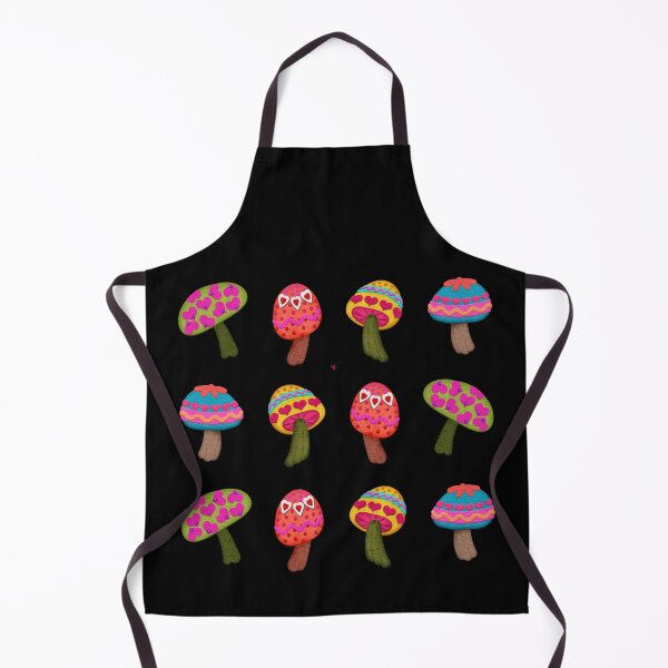 Item preview, Sweet Valentine's Day Mushrooms Faux Felt Look So Cute! designed and sold by CheriesArt.