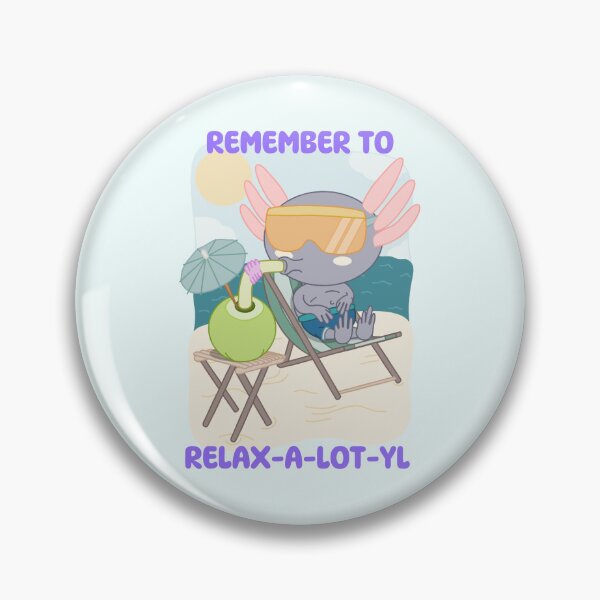 Item preview, Relaxed Axolotyl designed and sold by KitschClub.