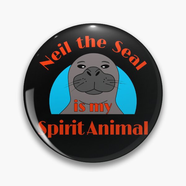 Item preview, Neil the Seal is My Spirit Animal designed and sold by skauff.