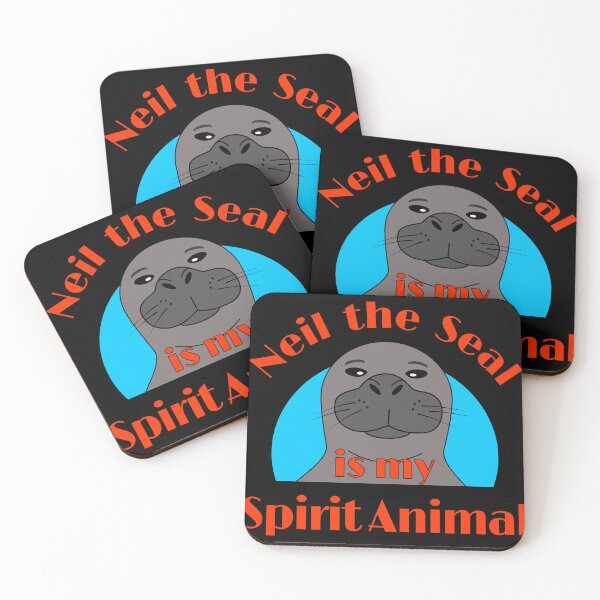 Item preview, Neil the Seal is My Spirit Animal designed and sold by skauff.