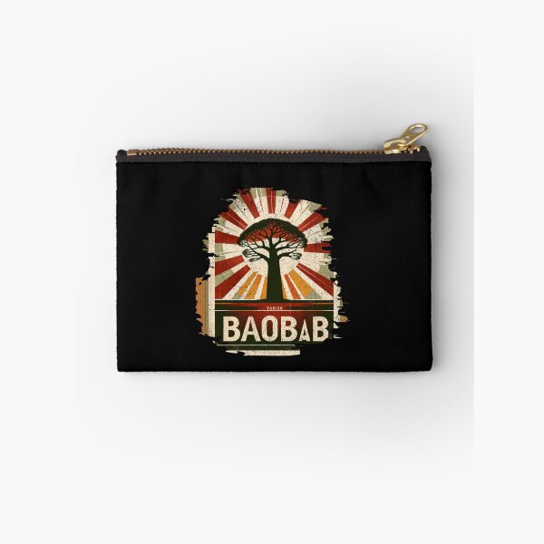 Item preview, African Baobab Tree - Vintage Travel Poster designed and sold by ChromaticBlend.