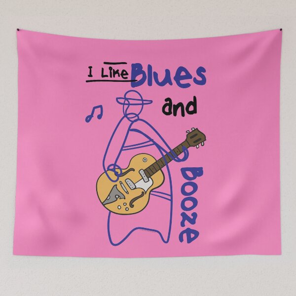 Item preview, I Love Blues and Booze designed and sold by TipTop GFX.