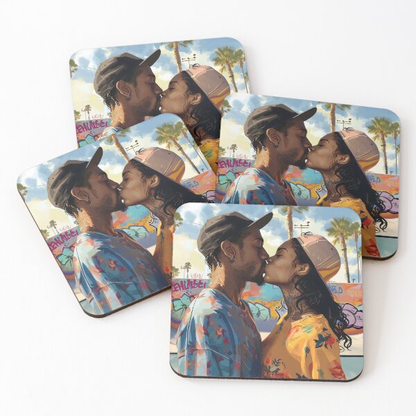 Item preview, Romantic Kiss Love is the Universal Language designed and sold by AI-Crafted.