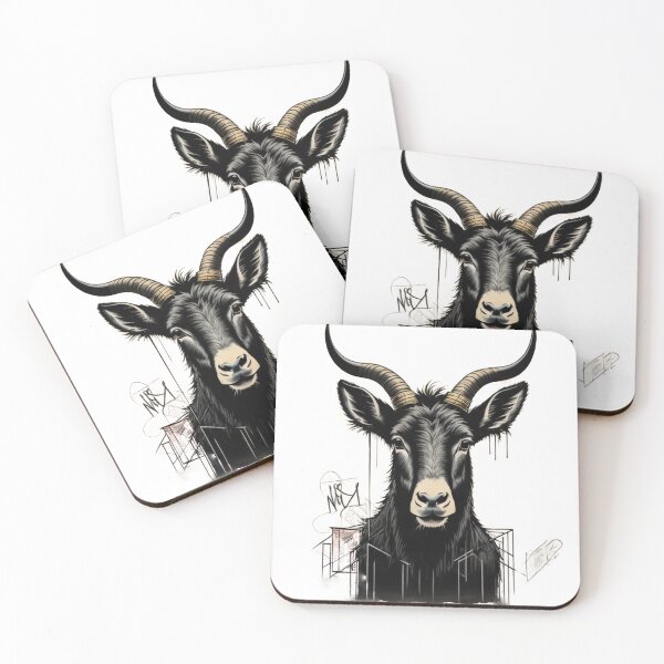 Item preview, graffiti goat designed and sold by IMG-NAR.
