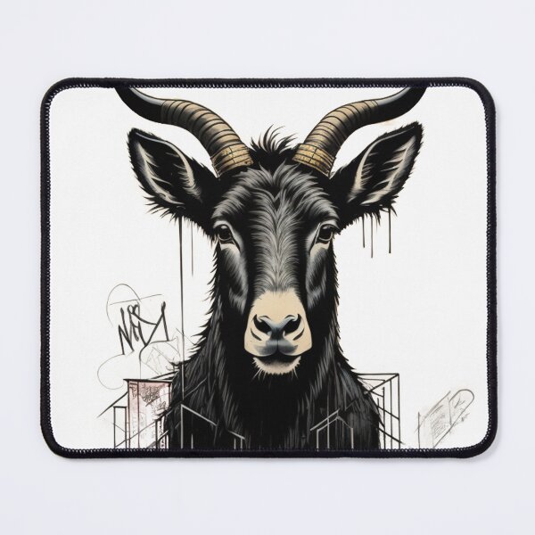 Item preview, graffiti goat designed and sold by IMG-NAR.