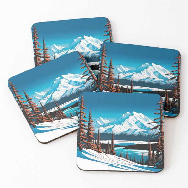 Item preview, Denali Snowy Landscape I designed and sold by Secondearth.