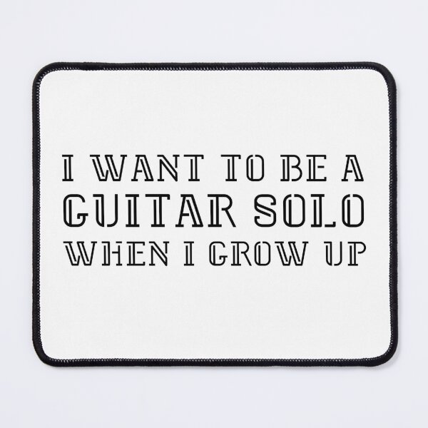 Item preview, I want to be a guitar solo (version 1) designed and sold by B-Sharp-.
