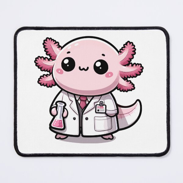 Item preview, Axolotl Scientist designed and sold by scienceandsnark.
