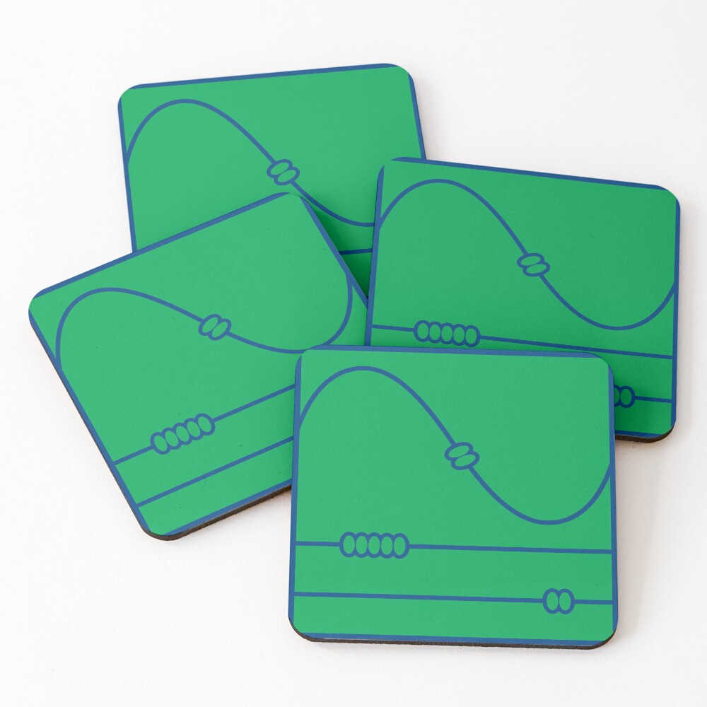Item preview, Coasters (Set of 4) designed and sold by hideedoodle.