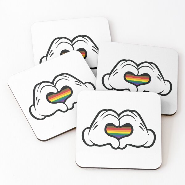 Item preview, Philadelphia Pride Mickey Heart Hands designed and sold by chemdoctortim.