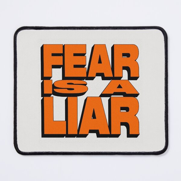 Item preview, Fear Is A Liar Quote - Art designed and sold by Alli Well.