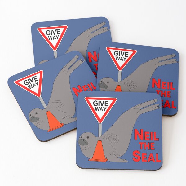 Item preview, Neil the Seal - Give Way to Neil the Seal designed and sold by skauff.