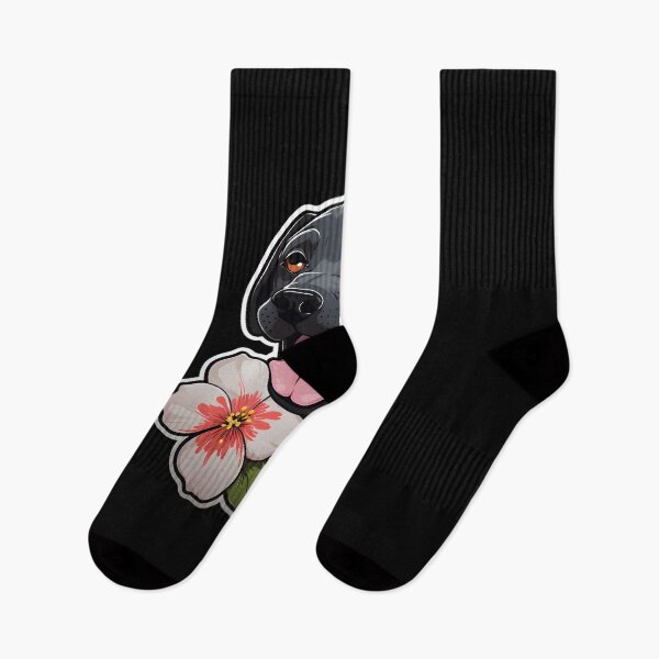 Item preview, Pointer in Flowers designed and sold by CUTEDOGGIEZ.