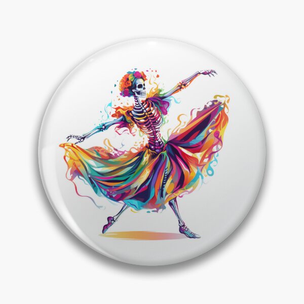 Item preview, Skeleton Mariacha Dancer designed and sold by MechaInk.
