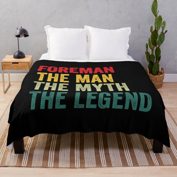 Item preview, foreman Mens Gift, Man Myth foreman Legend, foreman Fathers Day designed and sold by vzrnmichsudops.