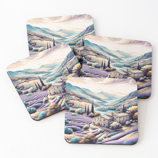 Item preview, Whimsical Valleys - Hybrid Provence designed and sold by EtherealEchoes.