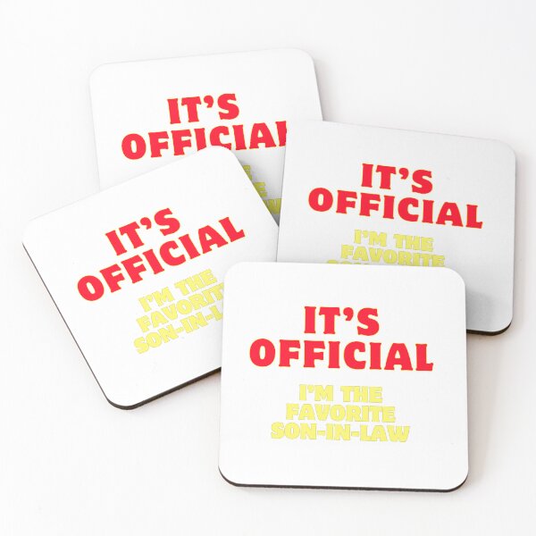 Item preview, It's official I'm the favorite son in law designed and sold by ellosmedicenale.