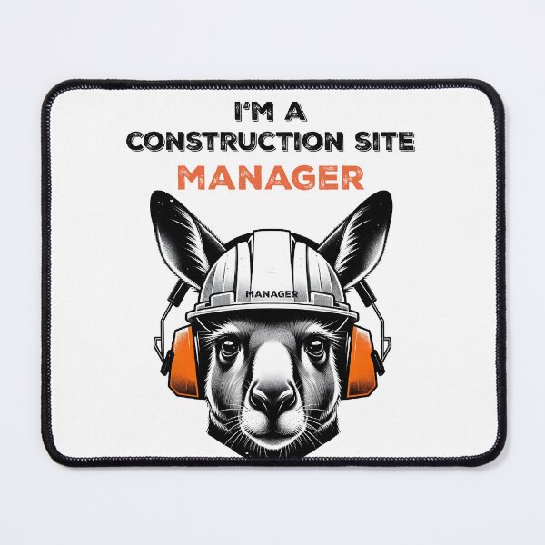 Item preview, I am a Kangaroo Site Manager designed and sold by YANNISQ49.